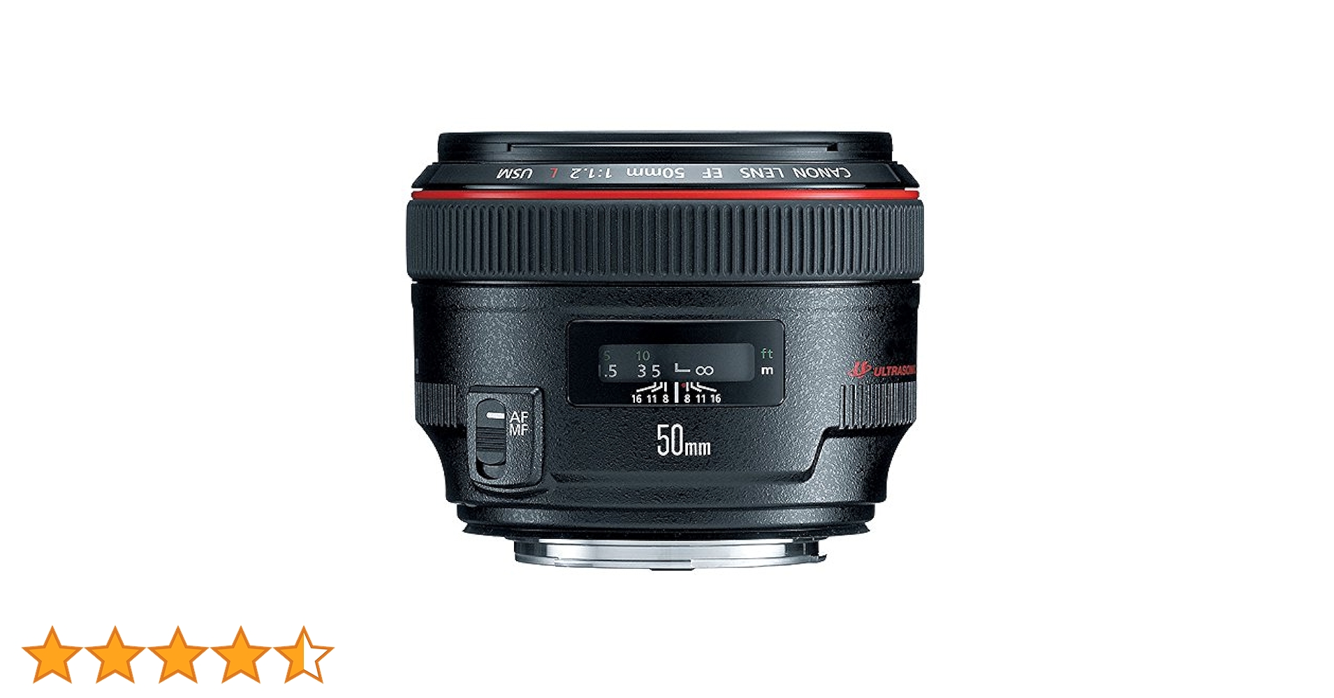 Canon EF 50mm f/1.2 L USM Lens for Canon Digital SLR Cameras